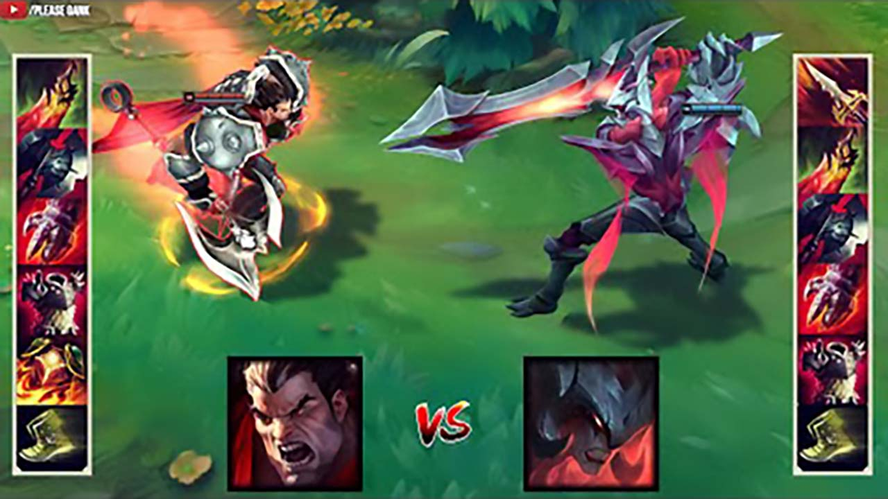 LOL:神装剑魔vs神装诺手,哪个英雄更强?